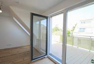 Schöne 2-Zimmer-Wohnung mit 14,5 m² großer Terrasse und Garagenplatz