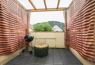 Zentral und dennoch ruhig: Gepflegte Zweizimmer Dachterrassenwohnung