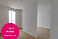 1,5-Zi.-Erstbezug mit Loggia & Rooftop Spa | TOWER HOMES im V22
