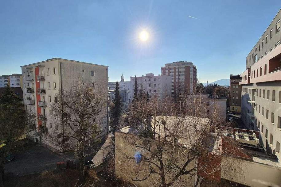 Zentral, praktisch, gemütlich – 3-Zimmer-Wohnung in Jakomini mit Loggia und Parkplatz, Wohnung-miete, 799,00,€, 8010 Graz(Stadt)
