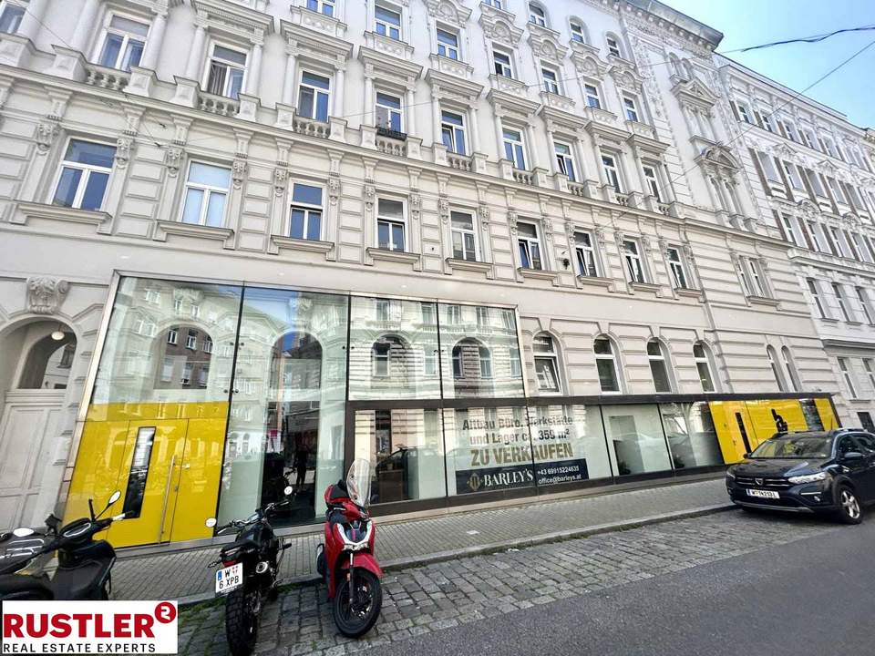 Gewerbeobjekt - Teilung in 3 Einheiten möglich - nähe Augarten