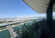 DANUBEFLATS: Stephansdom, Kahlenberg, Neue Donau - alles im Blick! Gym, Pool, Spa, Lounges, Doorman