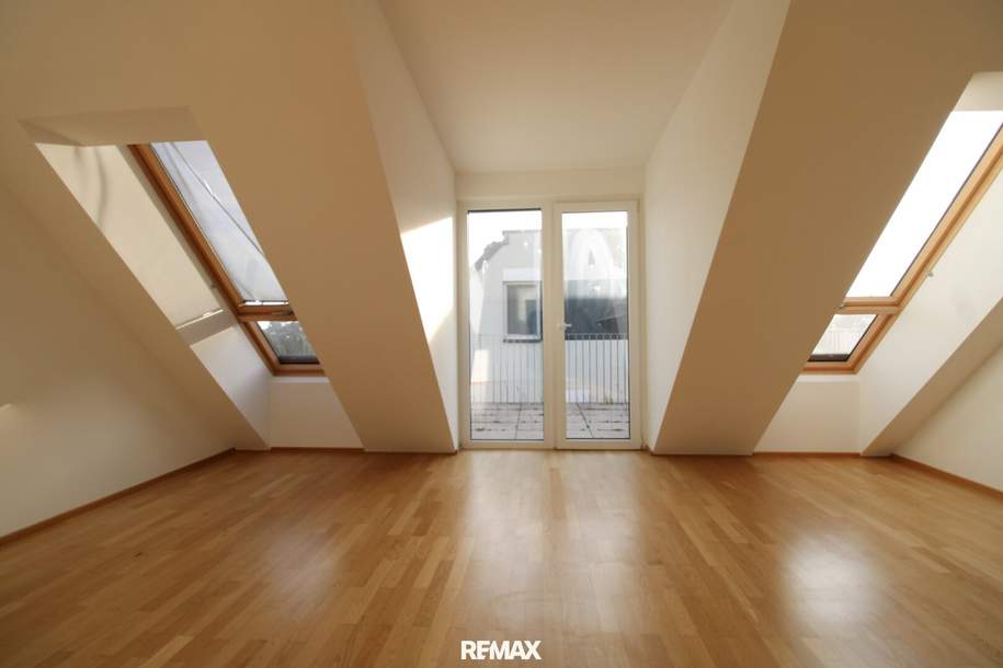 Ideales Vorsorgeprojekt in 1100, Rustenfeld | 2-Zimmer-Dachgeschosswohnung mit Terrasse, Wohnung-kauf, 430.800,€, 1100 Wien 10., Favoriten