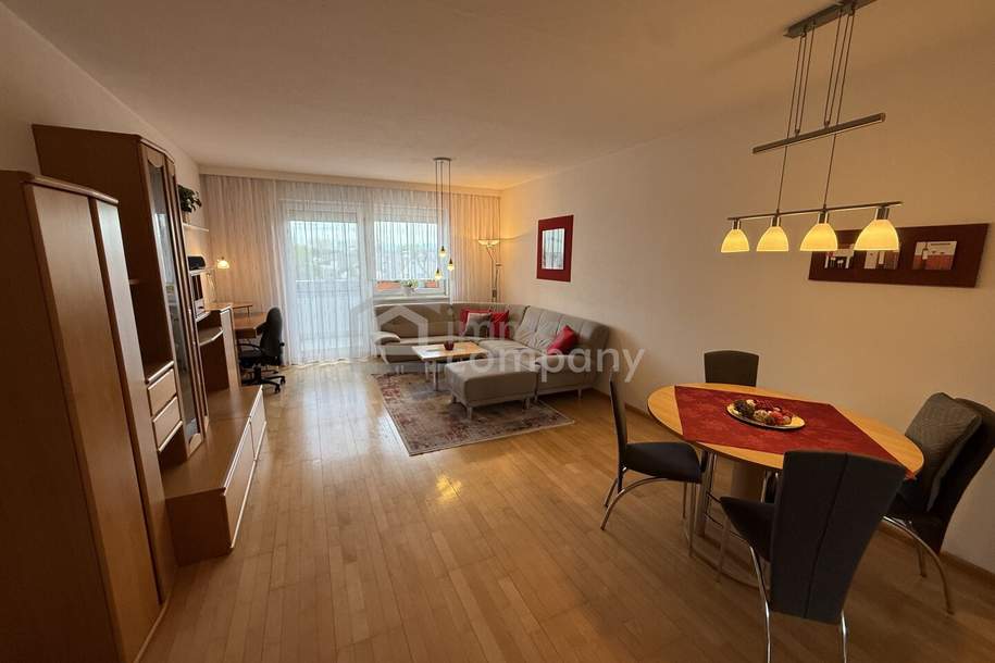 Geräumige Wohnung mit Tiefgaragenstellplatz & unverbautem Balkonblick, Wohnung-kauf, 215.000,€, 4600 Wels(Stadt)