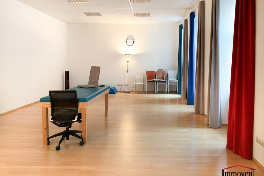 Geräumige Bürofläche mit hervorragender Anbindung in sehr guter Frequenzlage - auch als Praxis geeignet!, Gewerbeobjekt-miete, 3.032,18,€, 1070 Wien 7., Neubau