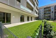 Quartier am Park: Mit modernster Technik ausgestattete Familienwohnung mit 122 m² Eigengarten + 59 m² Terrasse