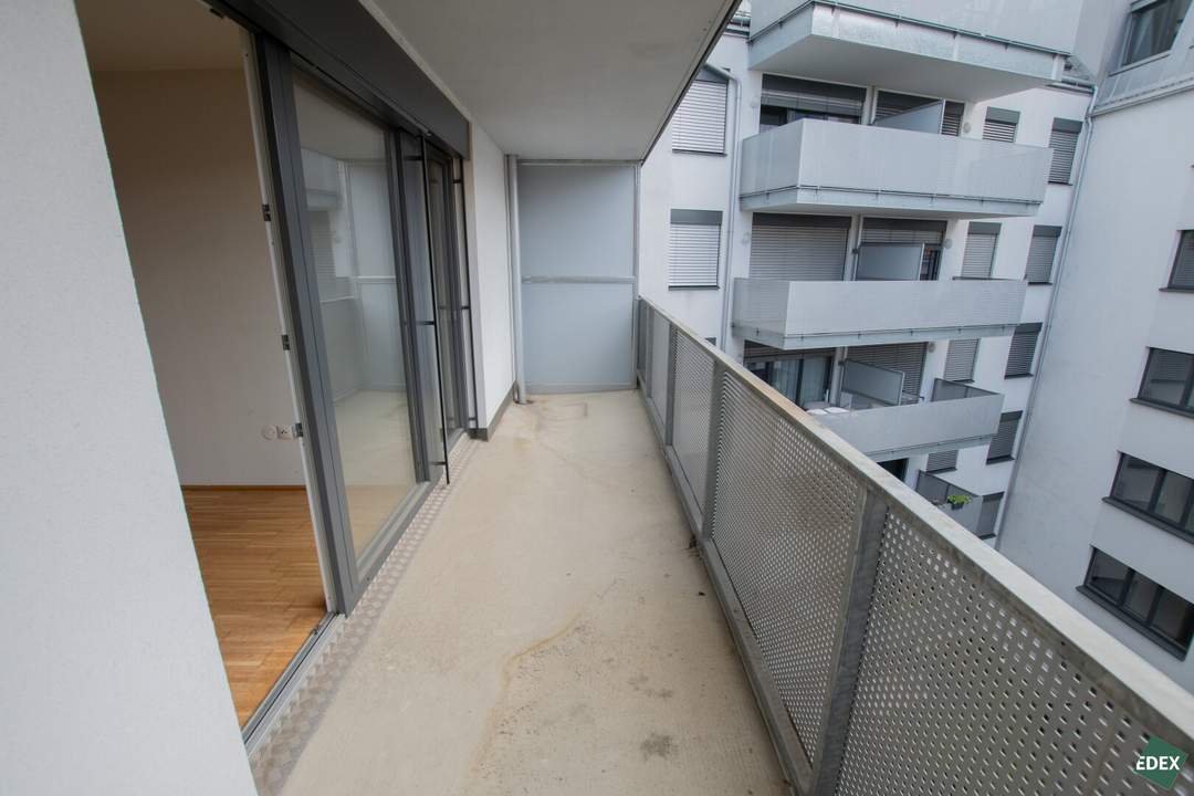 Attraktive 2-Zimmer-Wohnung mit Balkon nahe S-Bahn Jedlersdorf