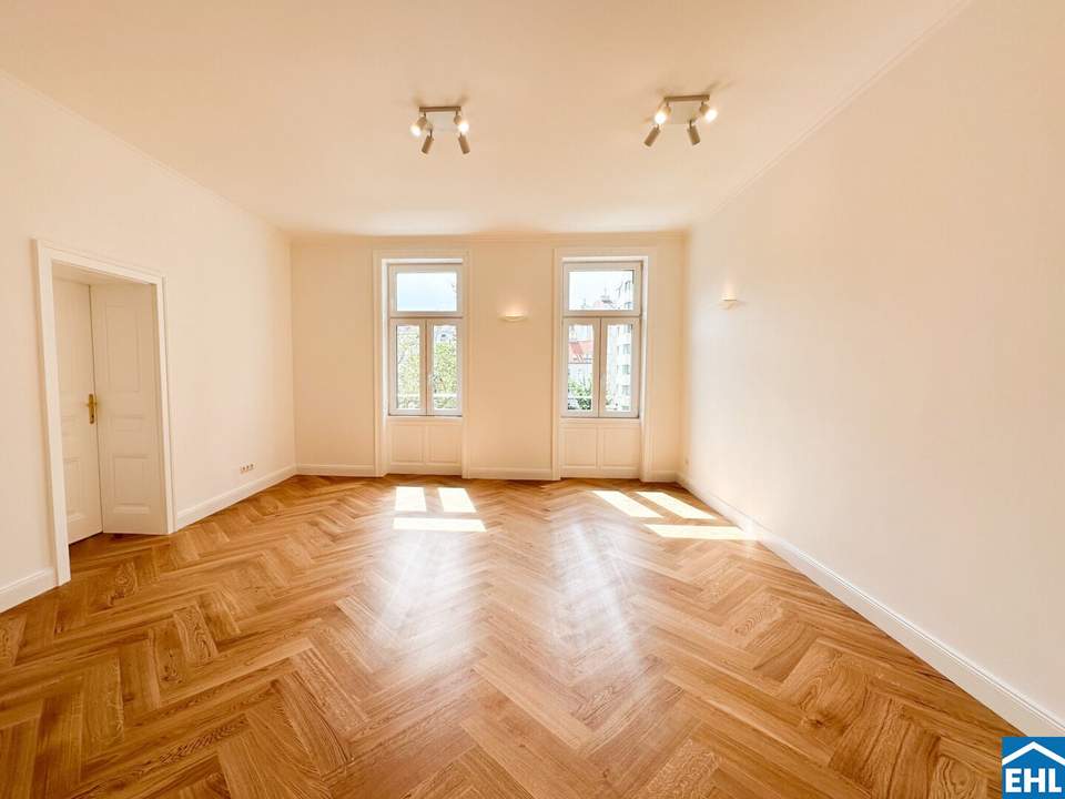 Großzügige 3-Zimmer-Wohnung in der Leibenfrostgasse- Hochwertig sanierte Altbauwohnung!