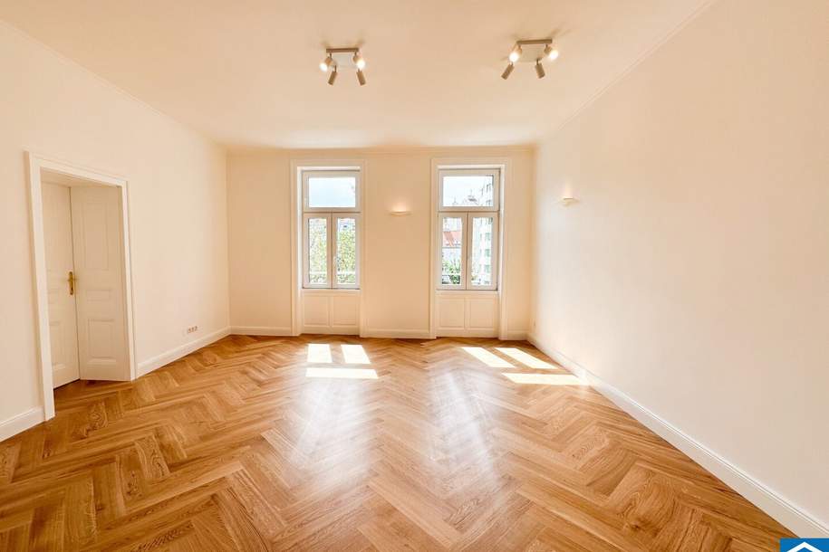 Großzügige 3-Zimmer-Wohnung in der Leibenfrostgasse- Hochwertig sanierte Altbauwohnung!, Wohnung-kauf, 375.000,€, 1040 Wien 4., Wieden