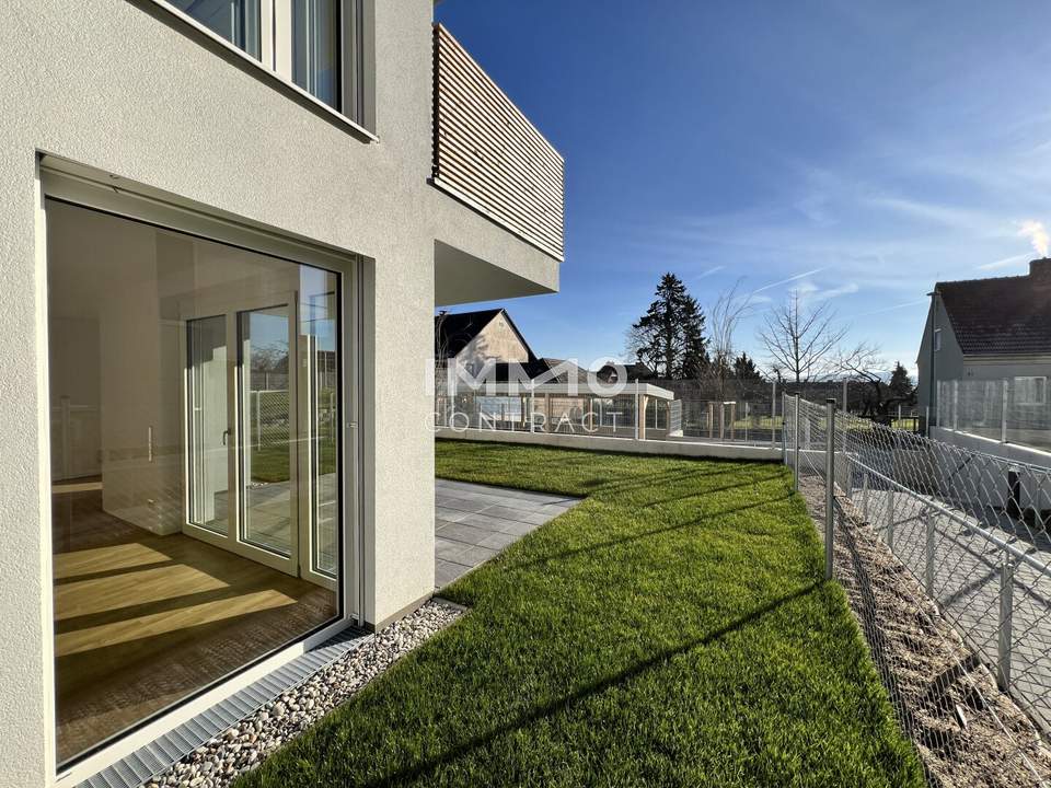 KREMSER WOHNDOMIZIL3Zi -Gartenwohnung 77qm mit 104qm Garten, Tiefgarage in Grünruhelage