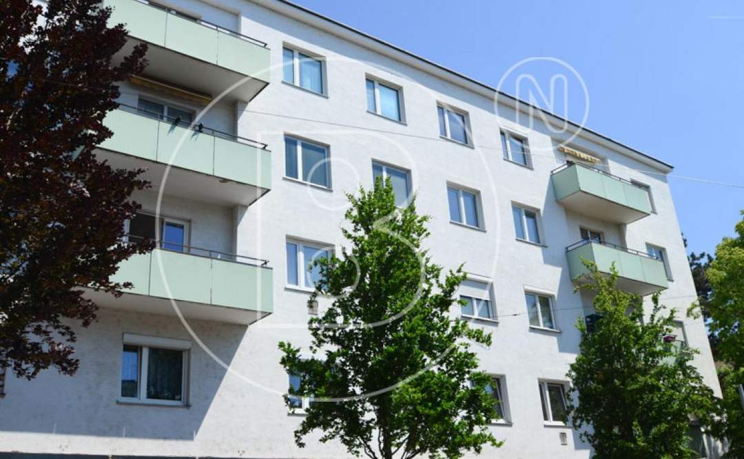 Renovierungsbedürftige 3-Zimmer-Balkon-Wohnung!