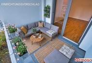 Neuwertige 1-Zimmer-Wohnung mit Loggia und U-Bahn-Nähe in 1210 Wien, 849 € Miete