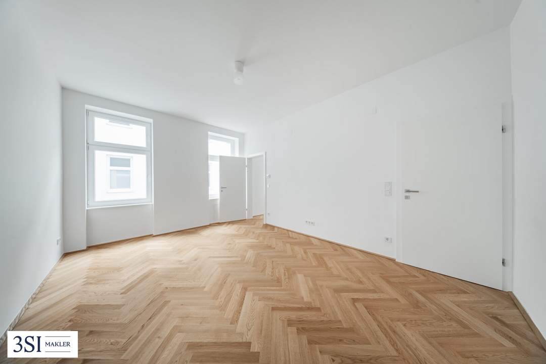 Klausgasse 46: Vollsanierte 1,5-Zimmer-Altbauwohnung in ruhiger Seitengasse des 16. Bezirks