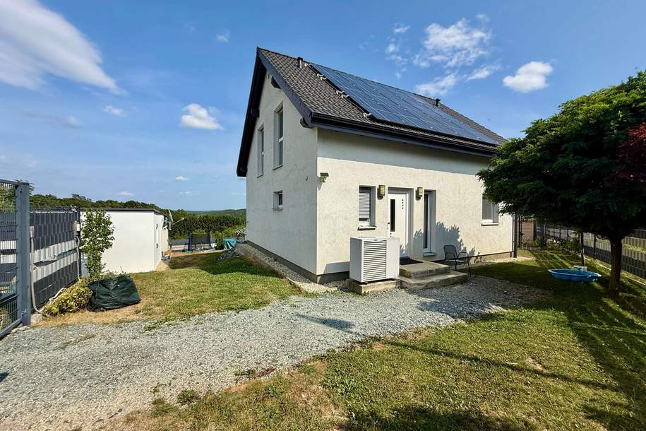 Modernes Wohnen im Grünen: Holzriegel-Einfamilienhaus mit Einliegerwohnung & Traumblick auf 1.800m², Haus-kauf, 515.000,€, 7501 Oberwart