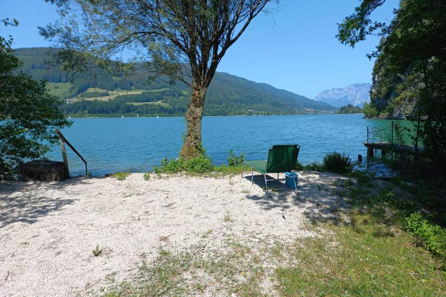 Rarität – Romantischer Seegrund am Mondsee „Sichern Sie sich Ihren Logenplatz im Paradies!“, Grund und Boden-kauf, 599.000,€, 5310 Vöcklabruck