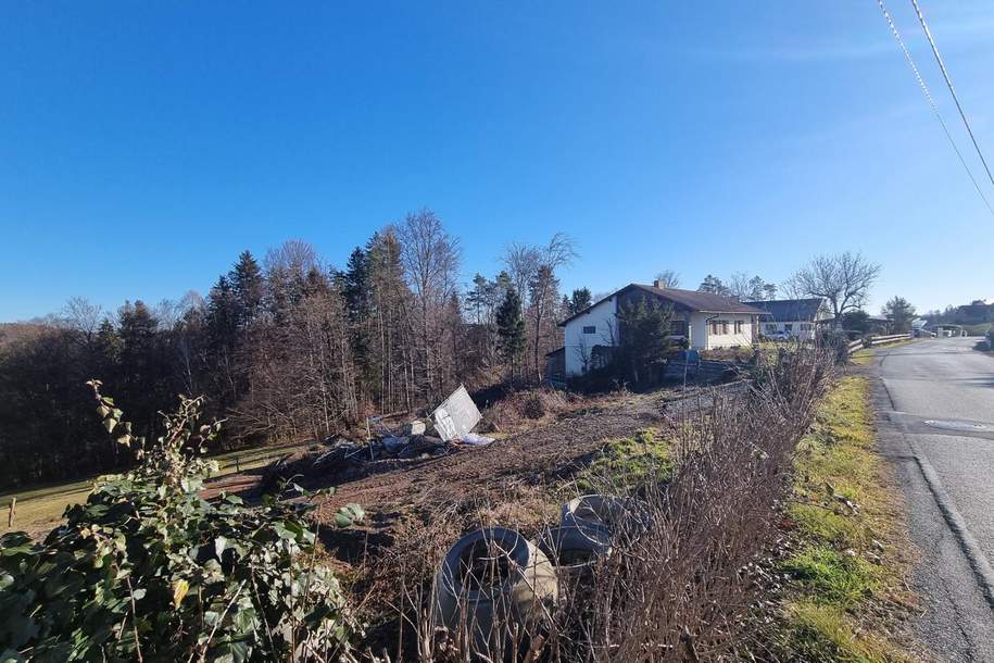 Wunderschöne Aussichtslage - Lannach Höhenstraße - für Bauträger, Grund und Boden-kauf, 232.400,€, 8503 Deutschlandsberg