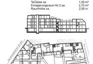 Erdgeschoß-Wohnung mit Loggia