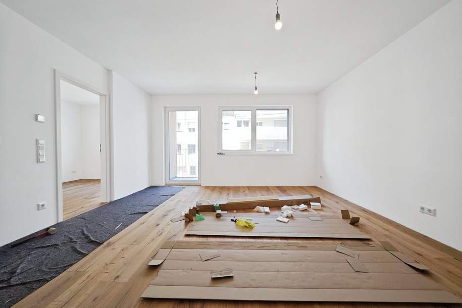 Erstbezug nach Errichtung | für Anleger oder Eigennutzer | 2 Zimmerwohnung mit Loggia | Luftwärmepumpe | optionaler Tiefgaragenplatz, Wohnung-kauf, 249.970,€, 1230 Wien 23., Liesing