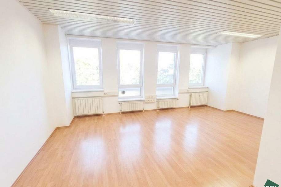 Attraktive Bürofläche mit viel Tageslicht und eigener Teeküche – ideal für Einzelunternehmer &amp; Gründer!, Gewerbeobjekt-miete, 499,00,€, 1110 Wien 11., Simmering