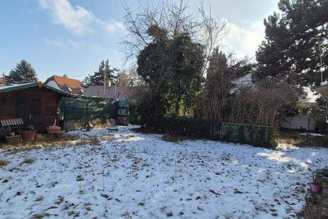 Kleingartengrundstück für ganzjähriges Wohnen (Eigengrund), Grund und Boden-kauf, 349.000,€, 1210 Wien 21., Floridsdorf