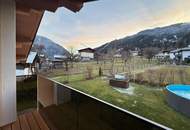 Moderne, teilmöblierte 3-Zimmer-Dachgeschosswohnung mit großer Terrasse in Dorfgastein