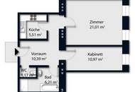 Moderne 2-Zi-Wohnung 51m² in 1020 Wien, neuwertig, U-Bahn-Nähe, Klimaanlage, Aufzug!