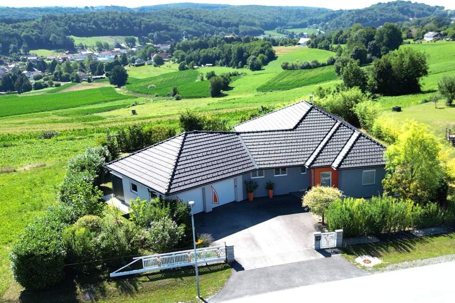 gepflegter, bezugsfertiger Bungalow mit Weitblick in sonniger Lage, Haus-kauf, 449.000,€, 7543 Güssing
