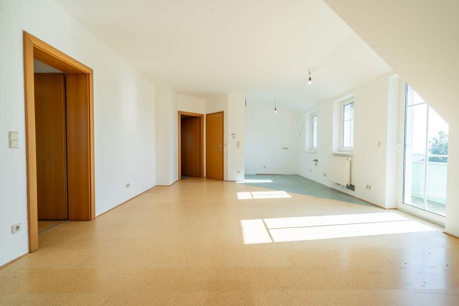 Schöne geförderte 3 Zimmerwohnung in Nöchling (Bezirk Melk) inkl. Badeteich!, Wohnung-miete, 533,26,€, 3691 Melk