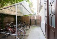 RARITÄT | Gewerbliches Apartment mit baubewilligter Planung | Komplett hofseitig | Bestlage in Gehweite zum 1. Bezirk | Repräsentatives Jahrhundertwendehaus