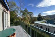 Gartenterrasse mit traumhaften Ausblick - idyllische Lage nahe Neustift am Walde