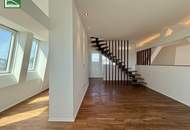 Exklusive 4-Zimmer-Dachgeschoss Maisonette Wohnung mit Terrasse und Aufzug direkt ins Penthouse — 1060 Wien. - WOHNTRAUM