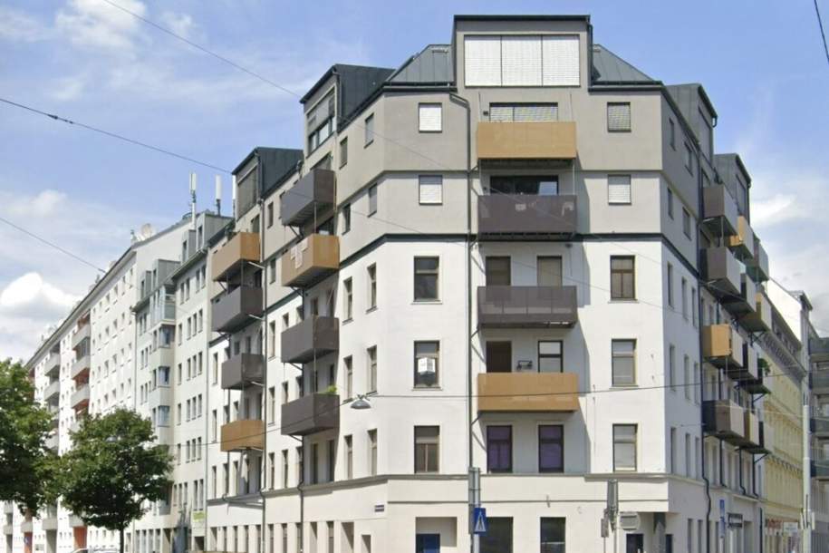 Charmante, gepflegte 2 Zimmer Wohnung mit 2 Balkonen, renovierter Altbau!, Wohnung-kauf, 225.000,€, 1200 Wien 20., Brigittenau