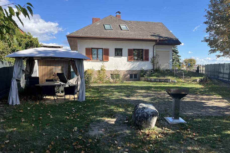Gepflegtes Einfamilienhaus mit Aussicht und Garten in Leopoldsdorf im Marchfeld, Haus-miete, 1.750,00,€, 2285 Gänserndorf