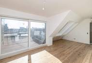Sommeraktion bis 31.8.: DACHERSTBEZUG: stilvolle Maisonette mit großer Sonnenterrasse