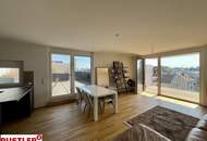 **ATTEMSGARTEN - HOCHWERTIGE 4 Zi WOHNUNG INKL. KÜCHE - 2 TERRASSEN - 2 BÄDER UND FITNESS**