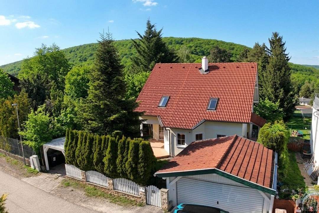 Einladendes Haus im Grünen! Großer Grund, Südterrasse, Keller und Doppelgarage