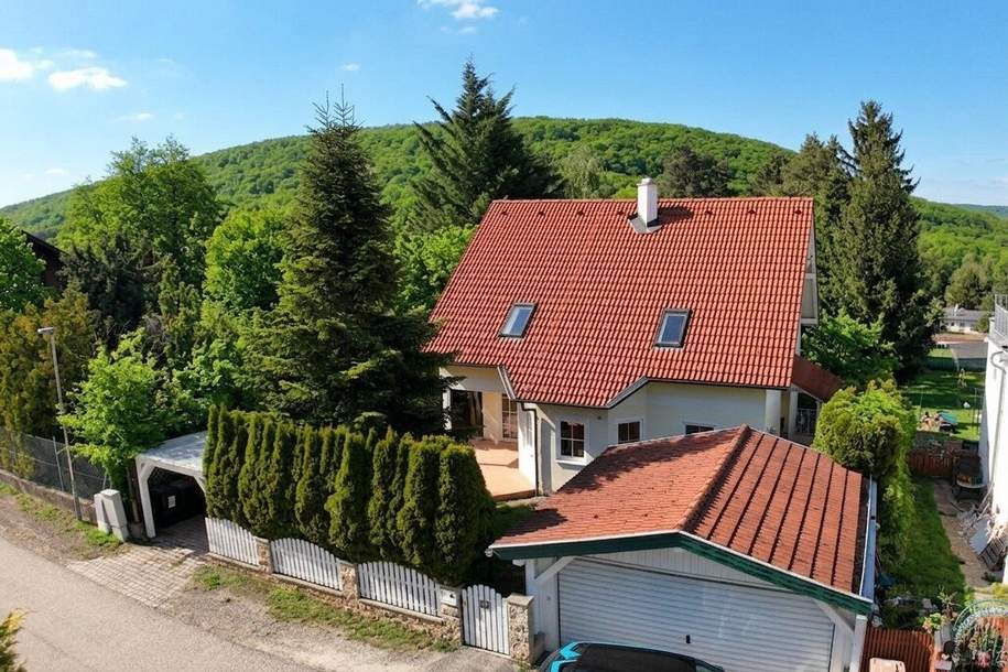 Einladendes Haus im Grünen! Großer Grund, Südterrasse, Keller und Doppelgarage, Haus-kauf, 680.000,€, 3012 Sankt Pölten(Land)