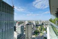 Terrassenwohnung in den Danube Flats mit atemberaubendem Ausblick