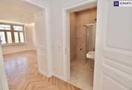 Erstklassige Sanierung trifft auf Altbewährtes + Geschmackvolle und gut geschnittene Altbauwohnung im 4. Liftstock + perfekte Verkehrsanbindung