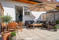 Vermietete Maisonette-Wohnung mit Terrasse, Eigengarten und Carport