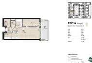ERSTBEZUG | Klimatisierte W2-Zimmer-Wohnung mit Balkon, Garagenplatz optional