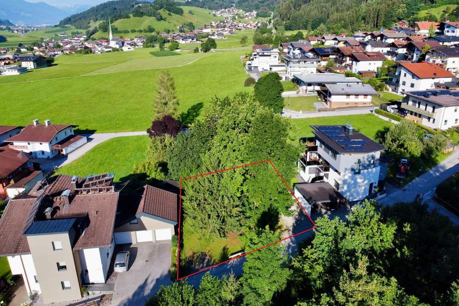 Wohnen am Waldrand – Ruhiges und sonniges Baugrundstück in Wiesing, Grund und Boden-kauf, 379.000,€, 6210 Schwaz