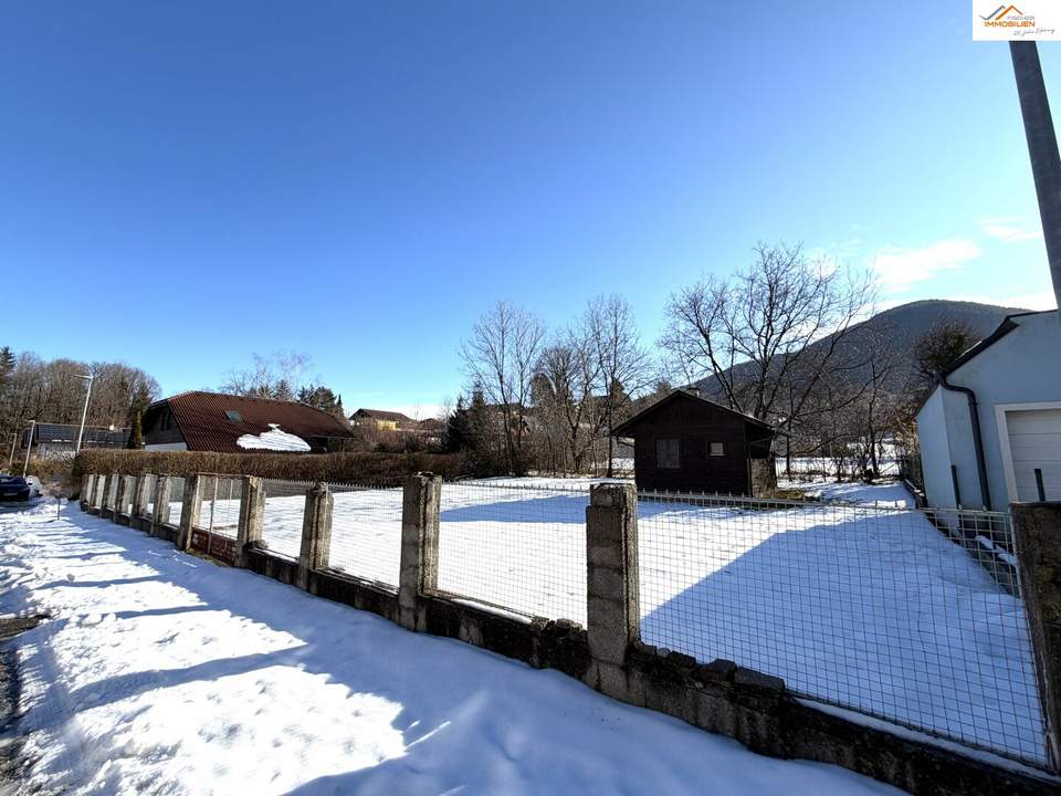 Attraktives Baugrundstück in Gloggnitz