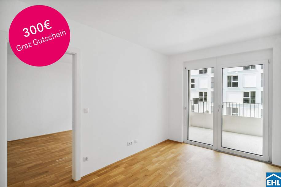 Wohnungshit: Urbanes Wohnen neu definiert: Smart Stick, Wohnung-miete, 796,76,€, 8020 Graz(Stadt)