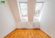 Einladende DG-Wohnung in ruhiger Gassenlage beim Familienplatz mit großer Terrasse! 2014/2015 erbaut!