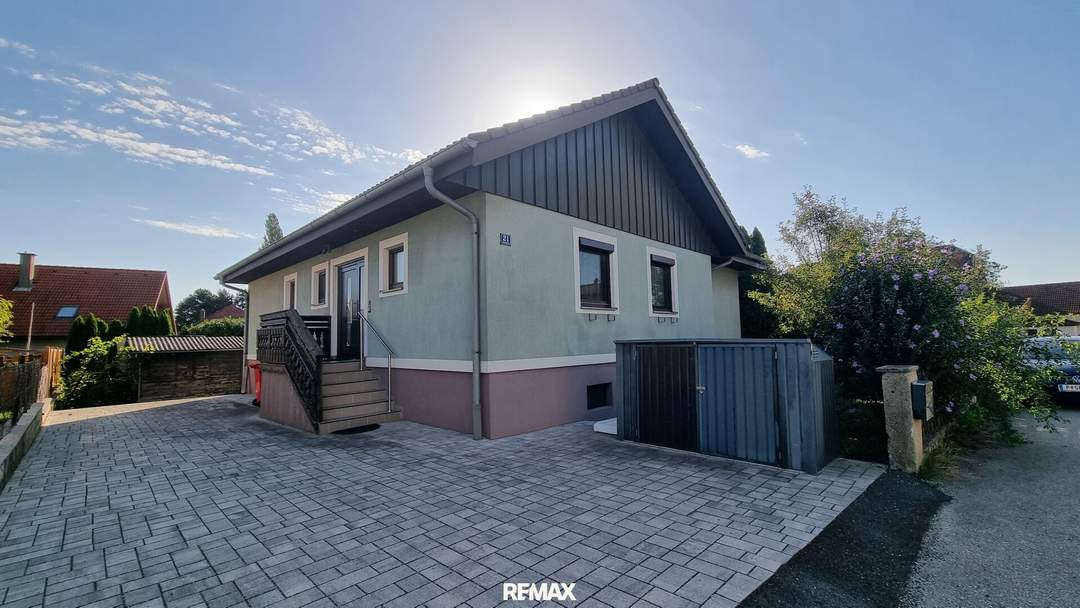 Bungalow mit Garten und Terrasse in Groß Sierning