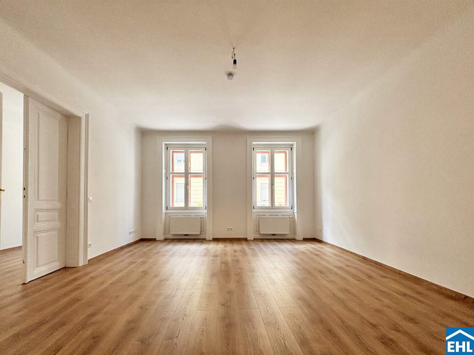 Unbefristet! Sanierte 3-Zimmer Altbauwohnung in 1030 Wien!