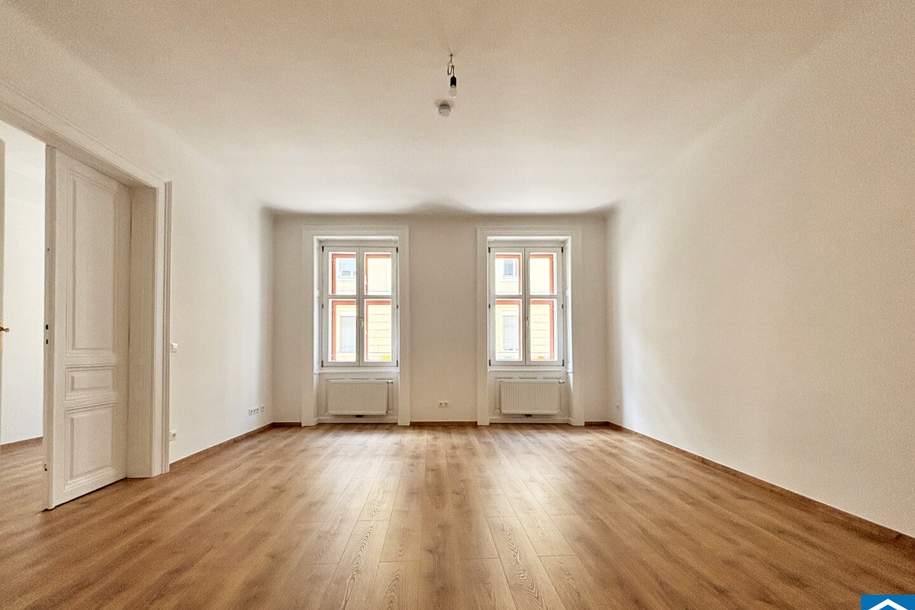 Unbefristet! Sanierte 3-Zimmer Altbauwohnung in 1030 Wien!, Wohnung-miete, 1.468,62,€, 1030 Wien 3., Landstraße