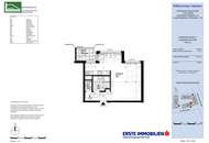 Toller 1-Zimmer Grundriss in Ruhelage in 1100 Wien