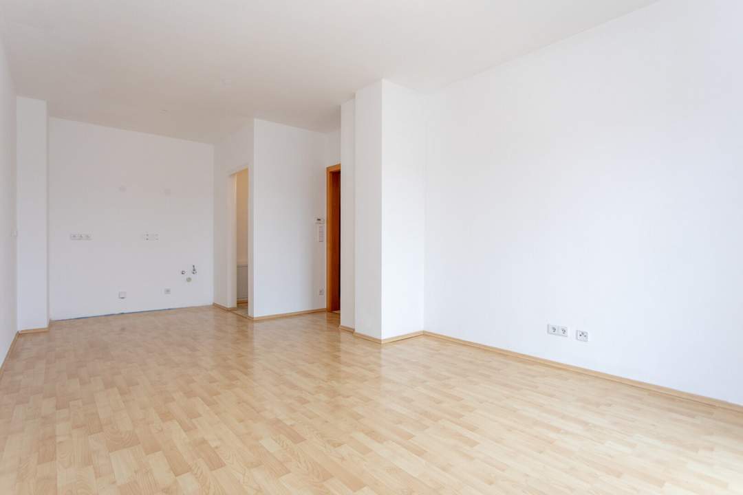 2-Zimmer-Wohnung mit Balkon und Schwimmteich in Hofamt Priel